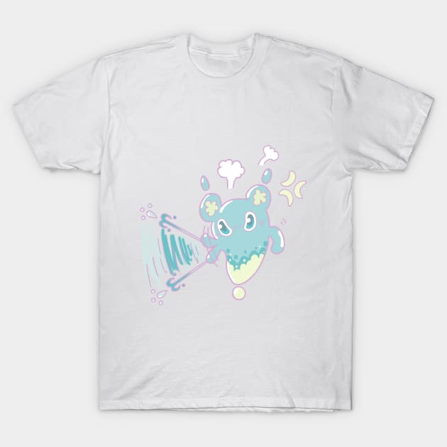 Upset Drippy FFXIV T-Shirt by AshnoAlice